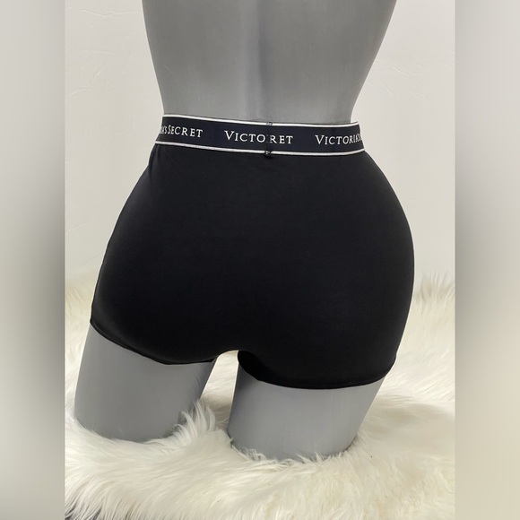 Victoria’s Secret Cotton Logo Cotton High-Waist Boyshort Panty Underwear. NWT - Picture 8 of 12